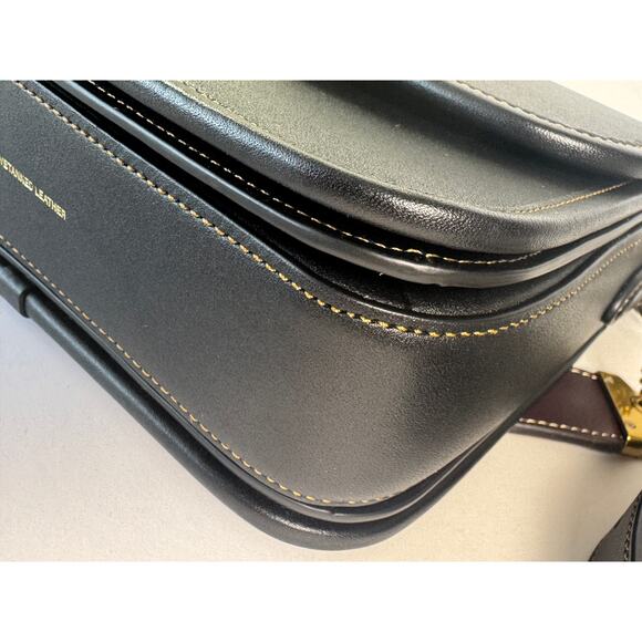 Coach Rogue Top Handle Bag Black/Oxblood With Charm - Picture 6 of 13